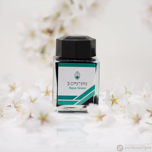 3 Oysters Delicious Aqua Green - 38ml Bottled Ink - Pen Boutique Ltd