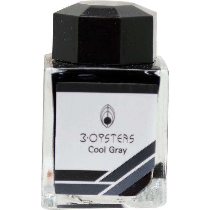 3 Oysters Delicious Cool Gray - 38ml Bottled Ink - Pen Boutique Ltd