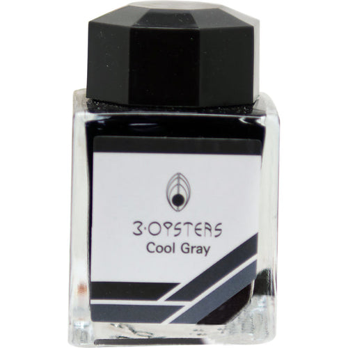 3 Oysters Delicious Cool Gray - 38ml Bottled Ink - Pen Boutique Ltd