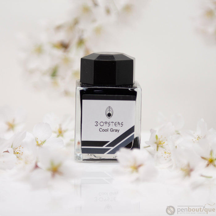 3 Oysters Delicious Cool Gray - 38ml Bottled Ink - Pen Boutique Ltd