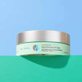 Container of psychologie Flashpatch Rejuvenating Eye Gels on a blue and green gradient background