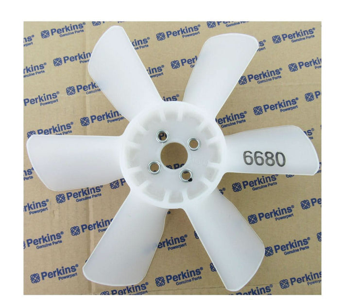 Perkins 403D-07 engine cooling fan