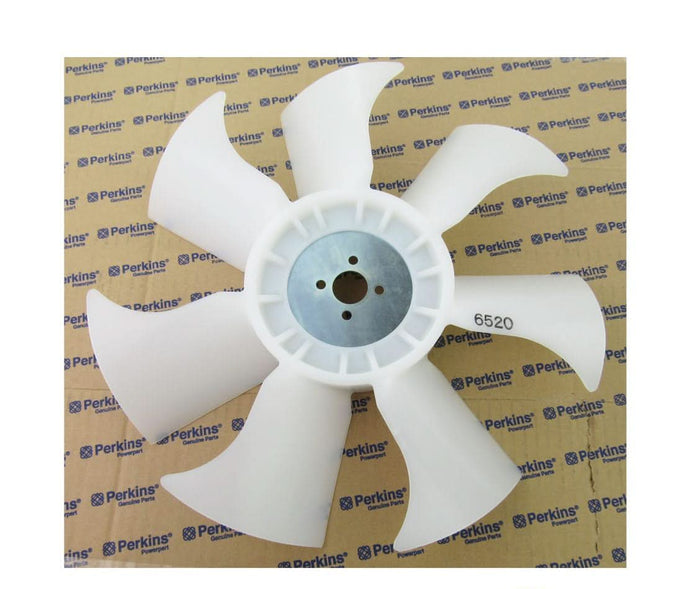Perkins 403D-07 engine cooling fan