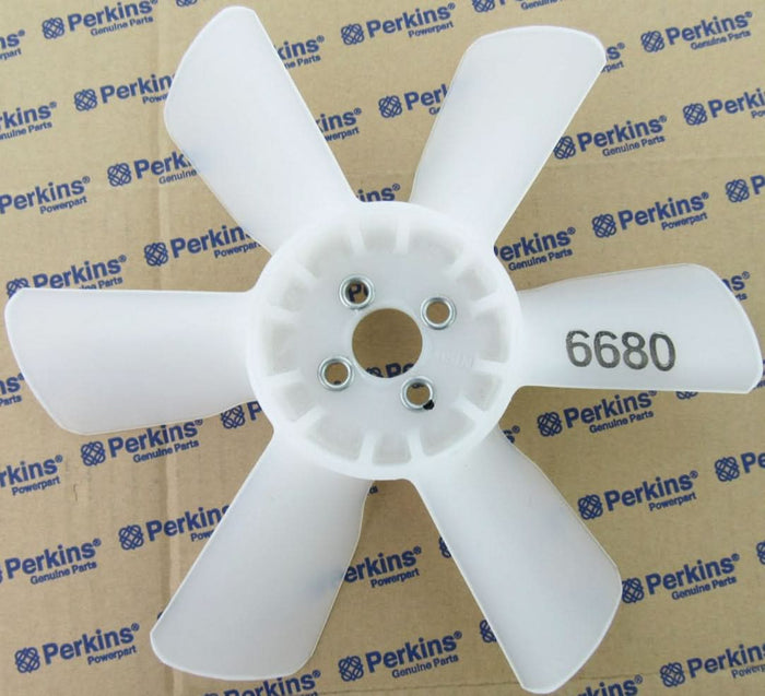 Perkins 404D-15 engine cooling fan