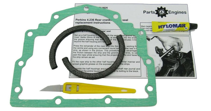 Perkins 4.236 crankshaft rear oil seal replacement kit