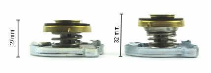 Header tank caps