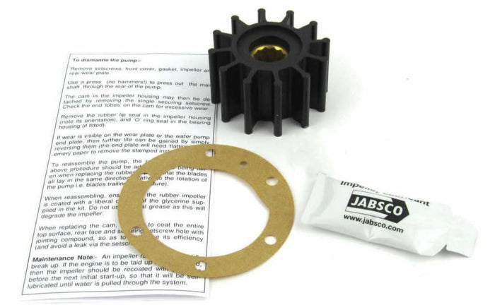 Perkins 6.354 raw water pump, impeller & service kit