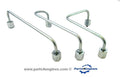 Perkins injector pipe set 103.06 & 103.07