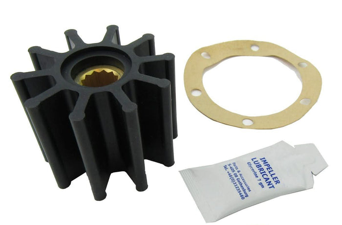 Perkins M130C & M135 raw water pump impeller kit
