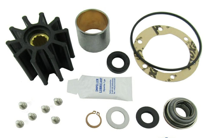 Perkins M185C & M215C raw water pump service kit