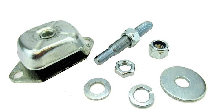 Perkins M35 engine mount with stepped height adjuster