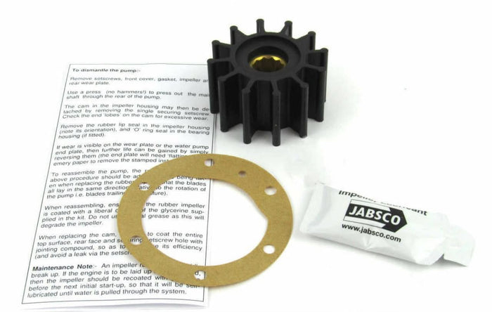 Perkins M90 raw water pump impeller kit