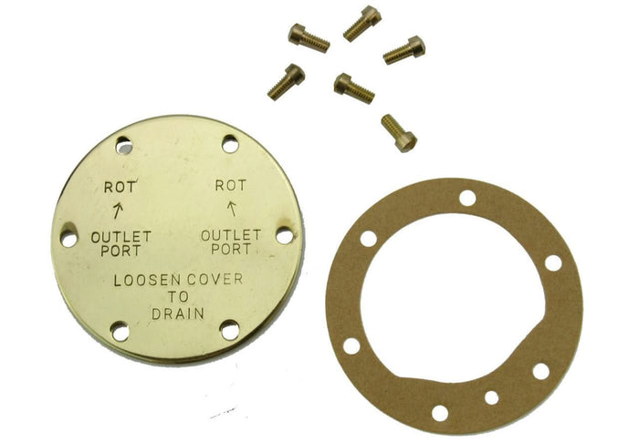 Perkins Perama M25 raw water pump end cover kit