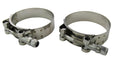 Stainless steel t-bolt clamp set