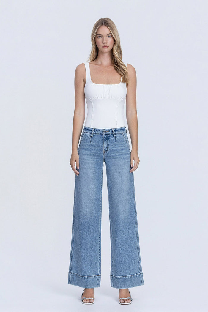 Vervet Darted Jean