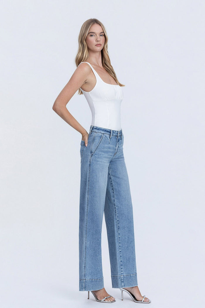Vervet Darted Jean