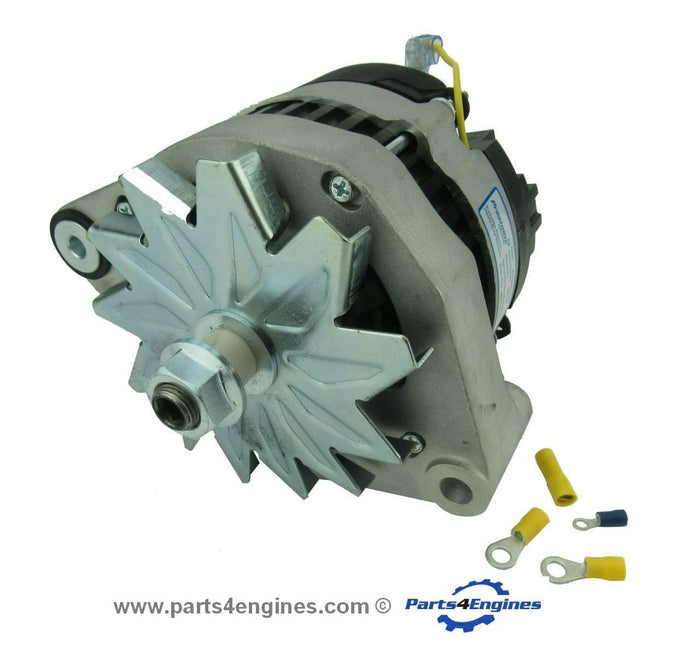 Volvo Penta MD1B alternator isolated earth
