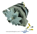 Volvo Penta MD3B alternator isolated earth