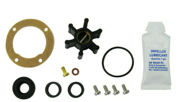 Volvo Penta MD3B raw water pump service kit
