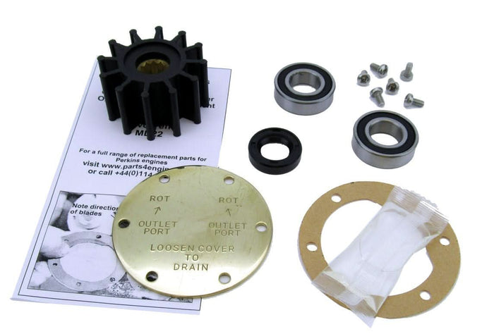 Volvo Penta TAMD22 raw water pump, impeller & service kit
