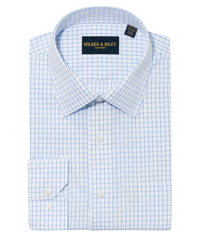Wilkes & Riley Large Check Spread Broadcloth Classic