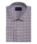Wilkes & Riley Tattersall Spread Collar Classic