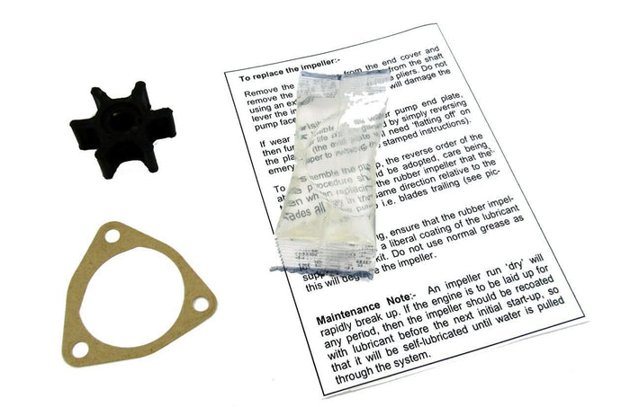Yanmar 1GM raw water pump, impeller & service kit