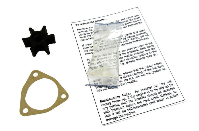 Yanmar 1GM10 raw water pump, impeller & service kit