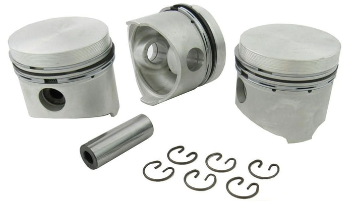 Yanmar 3GM piston with rings