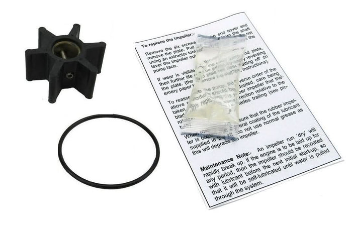 Yanmar 3GM30YEU raw water pump impeller, service & rebuild kits