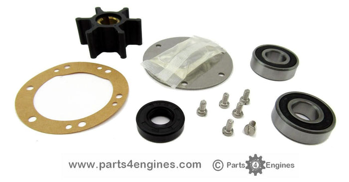 Yanmar 3GMF raw water pump impeller, service & rebuild kits