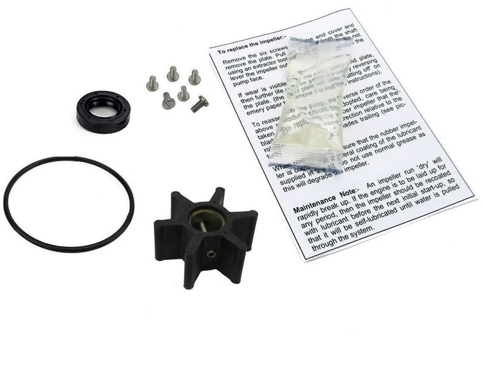 Yanmar 3YM30 raw water pump impeller, service & rebuild kits
